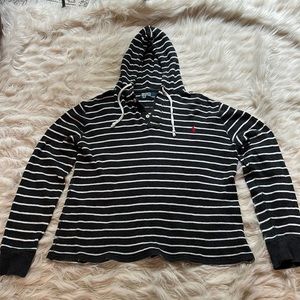 Vintage Polo by Ralph Lauren Hooded Waffle Knit